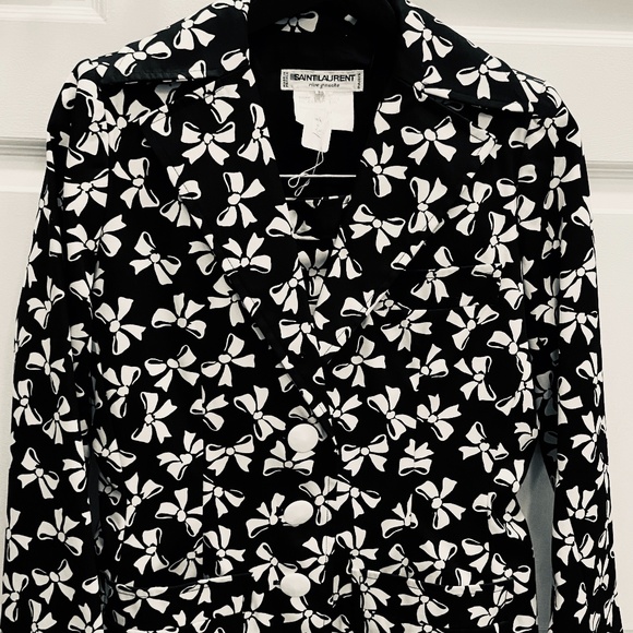 Vintage Yves Laurent Skirt Suit, Size 38 Euro